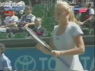 Jelena dokic oops downblouse bello