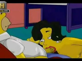 Simpsons 成人 視頻 三人行