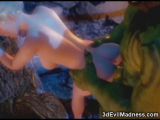 3d keijukainen prinsessa ravaged mukaan orc - xxx video- at ah-me