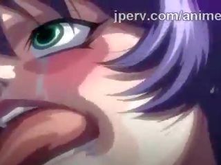 Birichina grande impilati hentai bellezza prende hardcore punizione