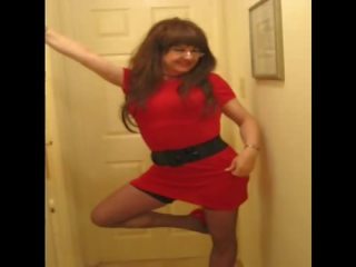 Do you like my red dress?