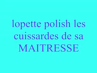 Lopette polacco les cuissardes de.