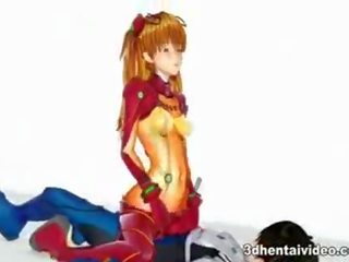 Evangelion rozprávka s zvodný asuka