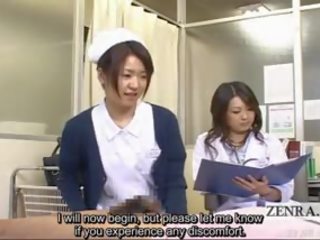 Subtitled bekläs kvinnlig naken hane japanska momen jag skulle vilja knulla medico och sjuksköterska avrunkning