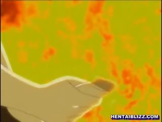 Futa animasi pornografi stupendous wetpussy hubungan intim dan menyemprotkan air mani