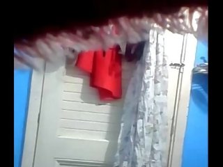 مخفي حدبة - ابن عم drying لها كبير الحلمات مع ل منشفة - ispywithmyhiddencam.com