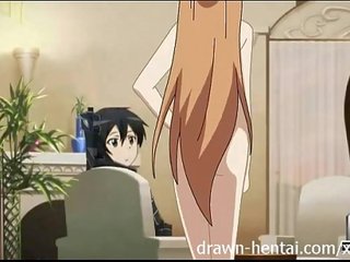 Sword art hentaï - asuna jouer mode